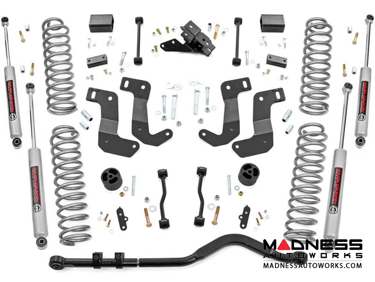 Jeep Wrangler JL Suspension Lift Kit w/Control Arm Drop - 3.5" Lift